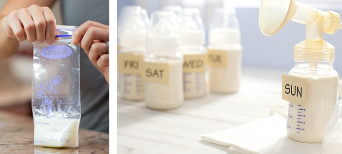 How to store breastmilk