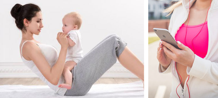 Easy exercise after birth