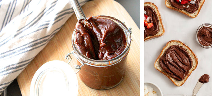 4-ingredient chocolate hazelnut spread
