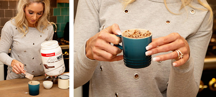 Chocolate Protein Mug Cake