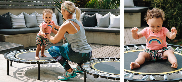 Why rebounding is the best postnatal exercise