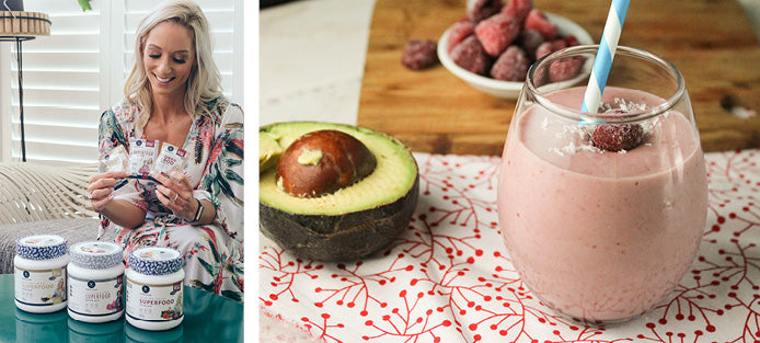 Breakie on the run: two of my favourite smoothies