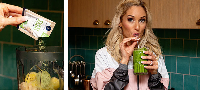 My quick, nutritious green smoothie recipe