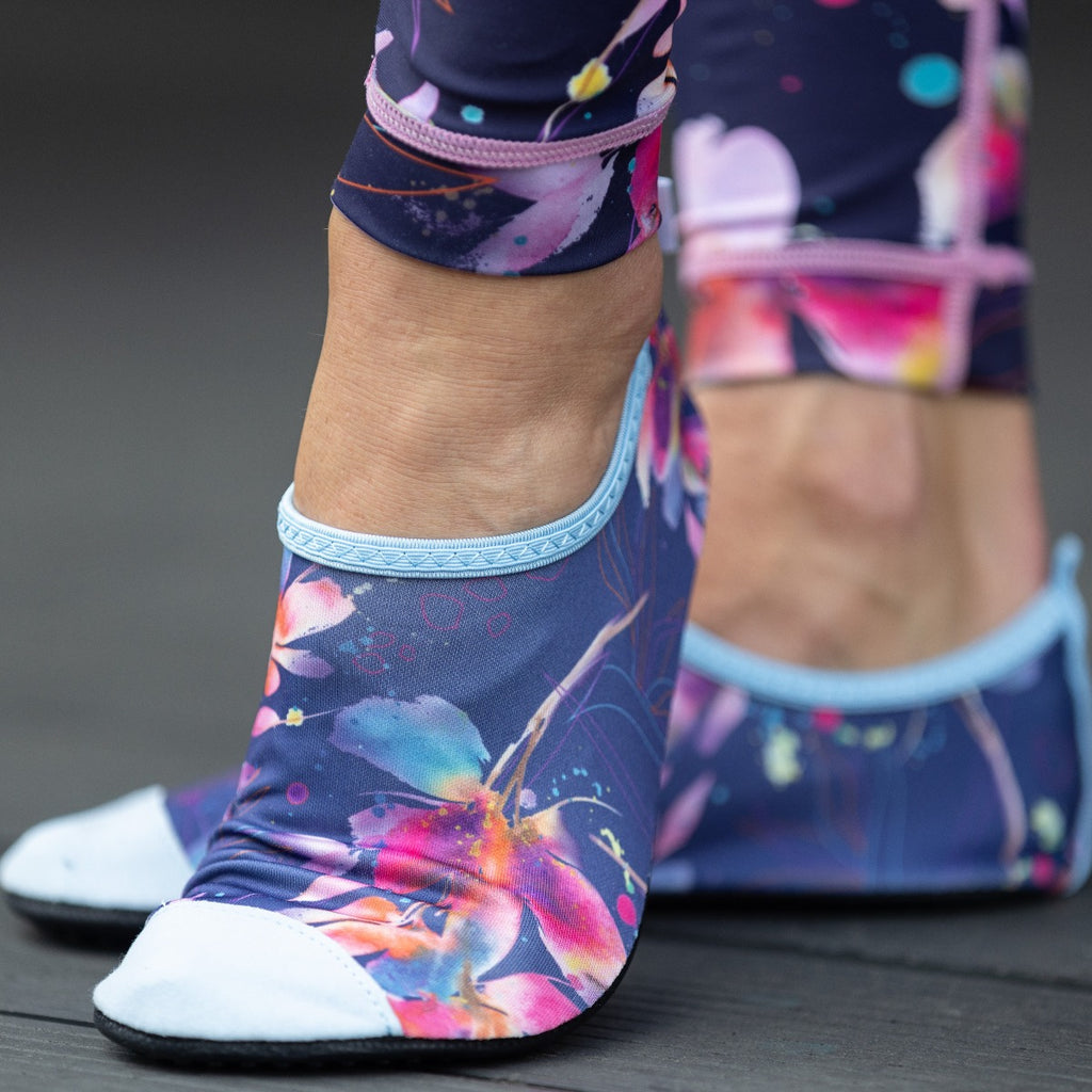 Rebounding Shoes - Soles | Floral Fantasy – Lisa Raleigh Online Store