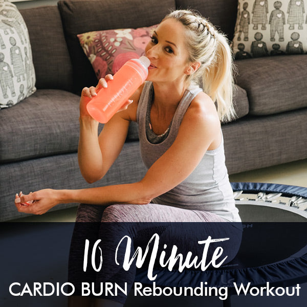 10-Minute Cardio Burn Rebounding Workout - Lisa Raleigh Online Store