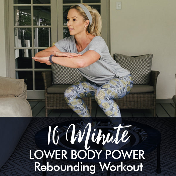 10-Minute Lower Body Power Rebounding Workout - Lisa Raleigh Online Store