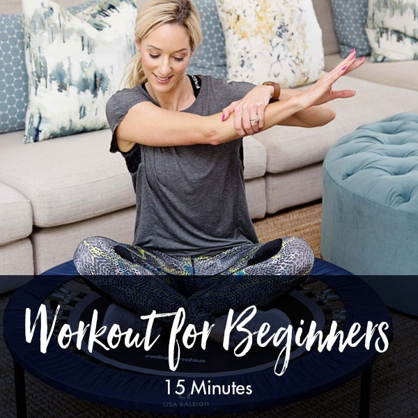Rebounding Workout for Beginners | 15 Minutes - Lisa Raleigh Online Store