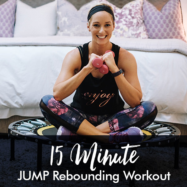 15-Minute Jump Rebounding Workout with Freddy - Lisa Raleigh Online Store