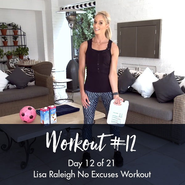 21 Day No Excuses Workout Programme | Day 12 - Lisa Raleigh Online Store