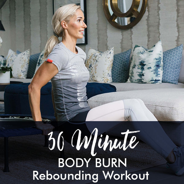 30-Minute BODY BURN Rebounding Workout - Lisa Raleigh Online Store