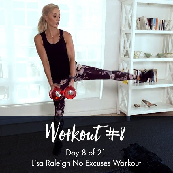 21 Day No Excuses Workout Programme | Day 8 - Lisa Raleigh Online Store