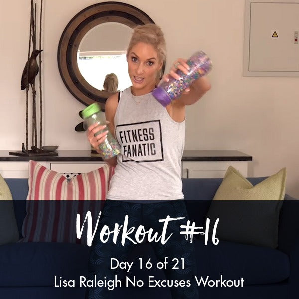 21 Day No Excuses Workout Programme | Day 16 - Lisa Raleigh Online Store