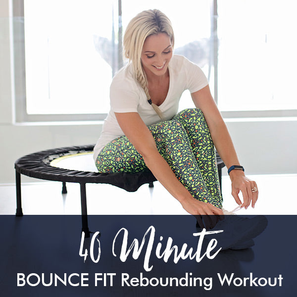 40-Minute Bounce Fit Rebounding Workout - Lisa Raleigh Online Store
