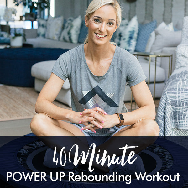 40-Minute POWER UP Rebounding Workout - Lisa Raleigh Online Store
