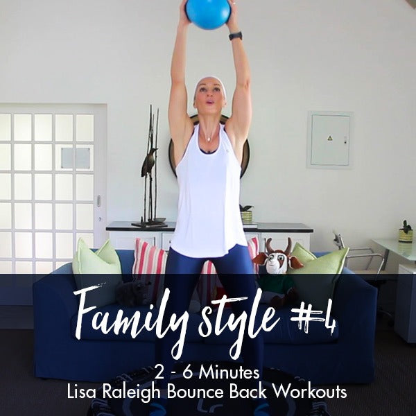 Bounce Back Workouts | Family Style #4 | Age 2-6 - Lisa Raleigh Online Store