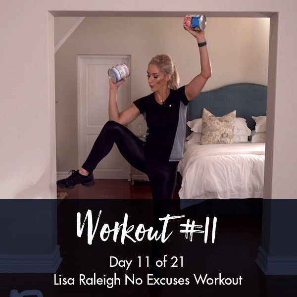21 Day No Excuses Workout Programme | Day 11 - Lisa Raleigh Online Store
