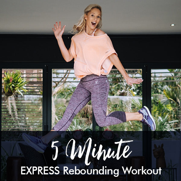 5-Minute Express Rebounding Workout - Lisa Raleigh Online Store