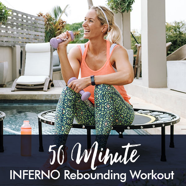 50-Minute Inferno Rebounding Workout - Lisa Raleigh Online Store