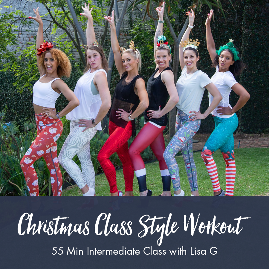 Christmas Class Style Workout with Lisa G – Lisa Raleigh Online Store