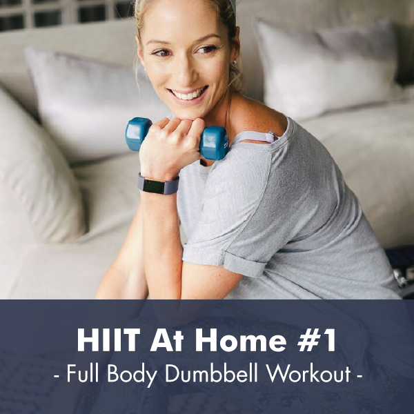 HIIT At Home #1 I PDF Workout - Lisa Raleigh Online Store