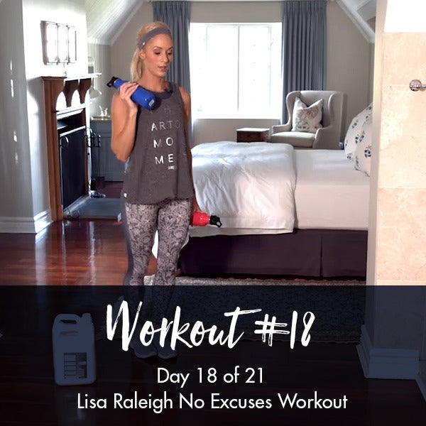 21 Day No Excuses Workout Programme | Day 18 - Lisa Raleigh Online Store
