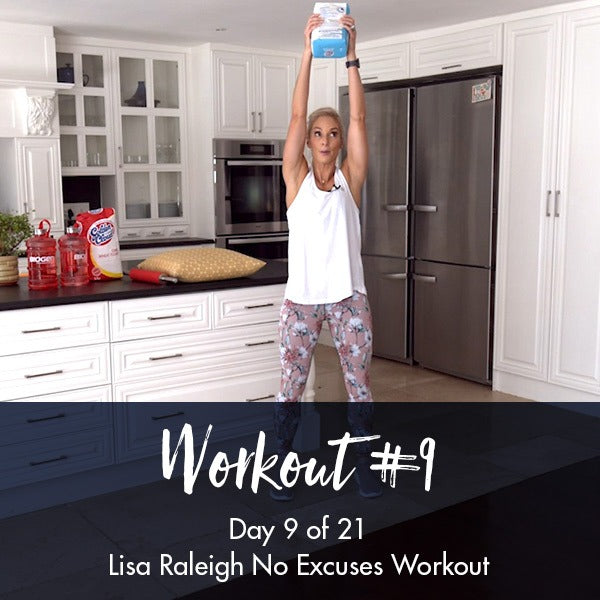 21 Day No Excuses Workout Programme | Day 9 - Lisa Raleigh Online Store