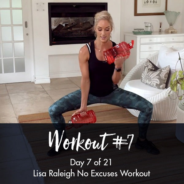 21 Day No Excuses Workout Programme | Day 7 - Lisa Raleigh Online Store