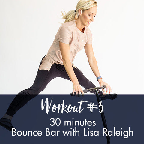 Bounce Bar Workout #3 - Lisa Raleigh Online Store
